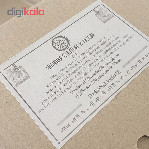 مجسمه تندیس و پیکره شهریار مدل تندیس شاپور اول تندیس و پیکره شهریار کد MO290 سایز بزرگ مجسمه تندیس و پیکره شهریار مدل تندیس شاپور اول تندیس و پیکره شهریار کد MO290 سایز بزرگ