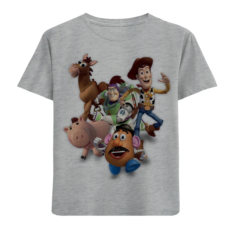 تی شرت آستین کوتاه بچگانه مدل اسباب بازی ها F640