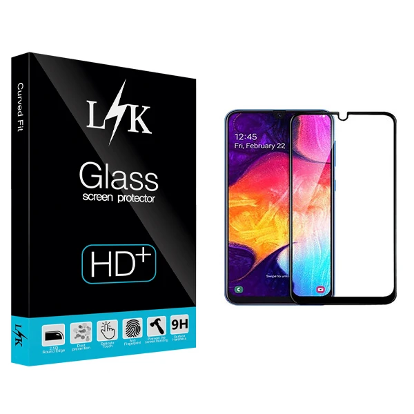 محافظ صفحه نمایش ال کی مدل Hard glass مناسب برای گوشی موبایل سامسونگ Galaxy A50