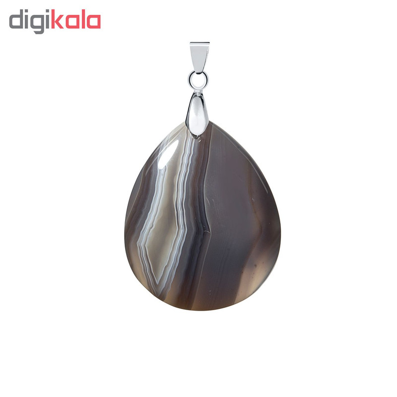 آویز گردنبند نقره اقلیمه مدل VB256