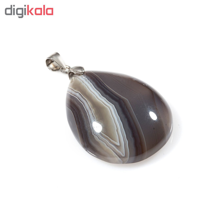 آویز گردنبند نقره اقلیمه مدل VB256