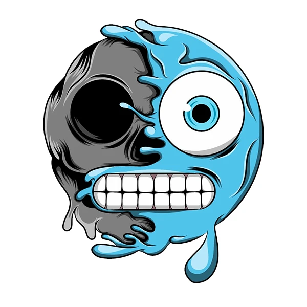 استیکر پارچه و لباس پاد آفرین طرح شکلک کد 3260