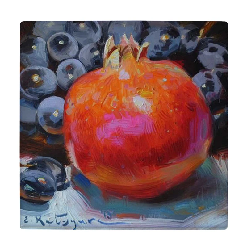  زیر لیوانی طرح نقاشی انار کد    3268458_573