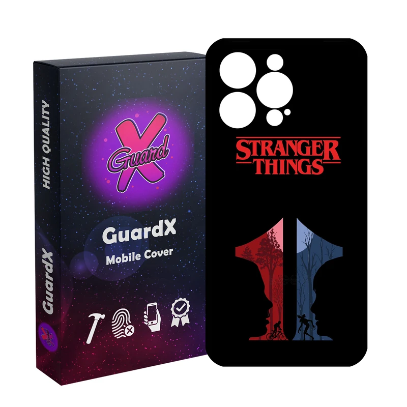 کاور گارد ایکس طرح Stranger Things مدل 10883 مناسب برای گوشی موبایل اپل iPhone 15 Pro Max