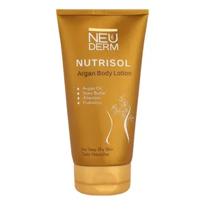لوسیون بدن نئودرم مدل آرگان نوتریسل مناسب برای پوست های خشک حجم 150 میلی لیتر