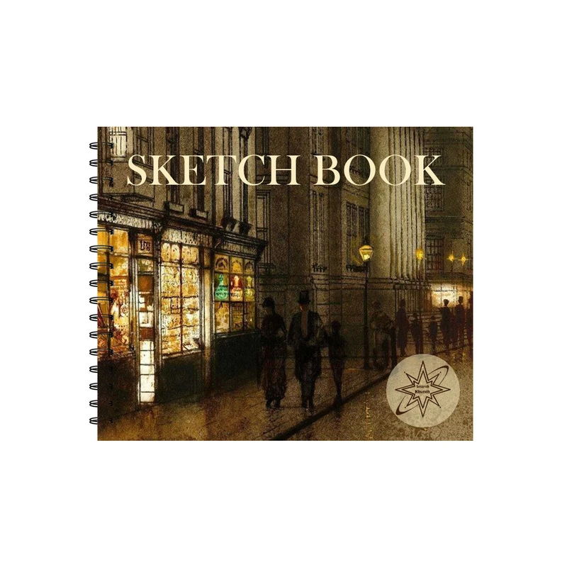 دفتر طراحی 40 برگ ستاره خونه مدل دوک کد a2