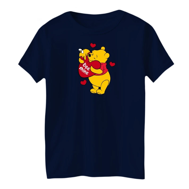 تی شرت آستین کوتاه بچگانه مدل خرس پو کد01