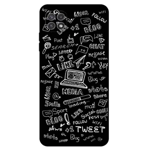 Megafone Social Media 1898 Cover For Samsung Galaxy A22 5G