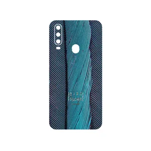 MAHOOT Turquoise feathers Cover Sticker for GLX Shahin 2