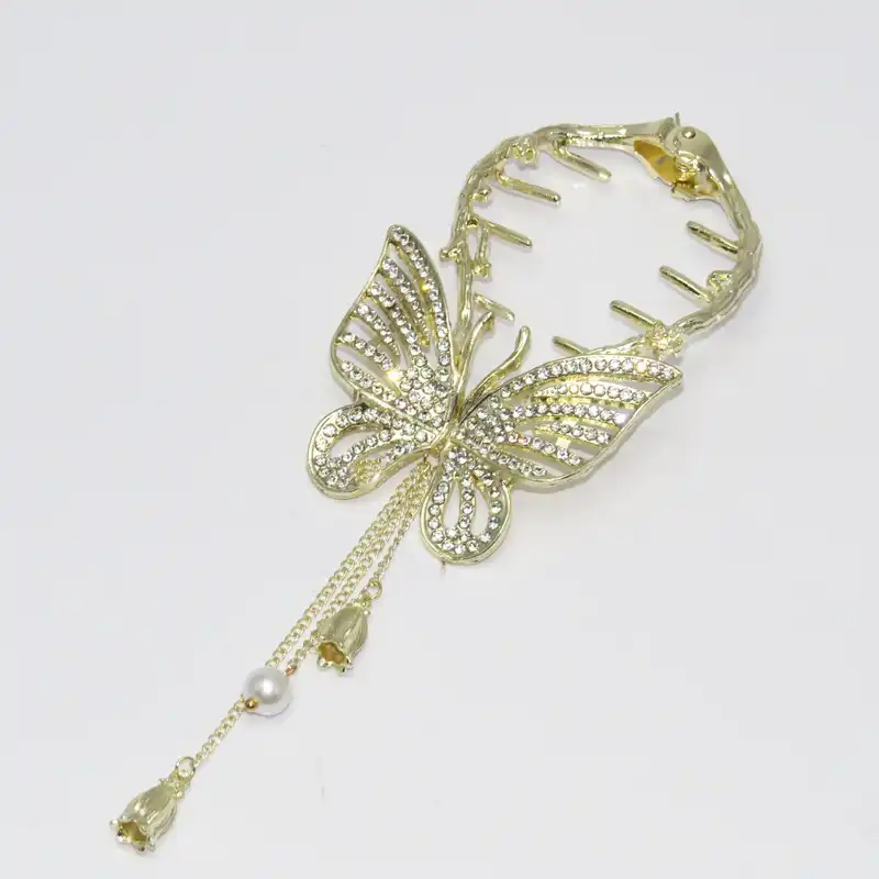 گیره مو زنانه مدل آبشاری کد 3129