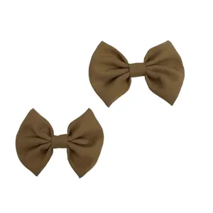 گیره مو دخترانه مدل پاپیون کد 62 مجموعه 2 عددی