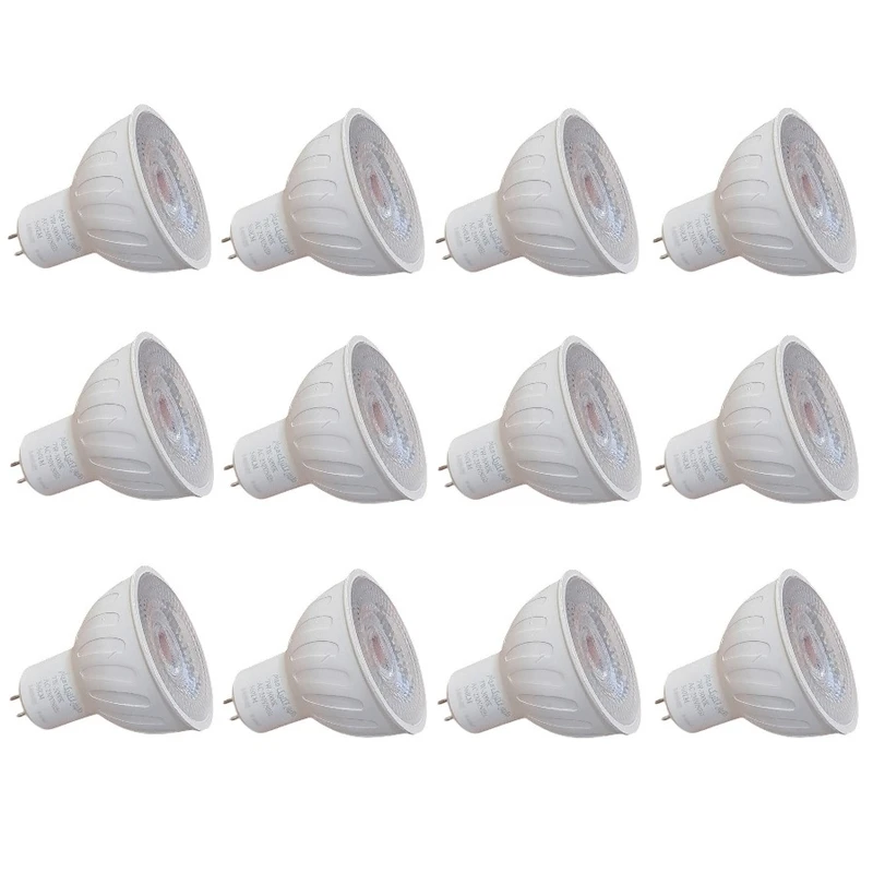 لامپ هالوژن 7 وات داتیس الکتریک مهام مدل سوزنی پایه MR16 مجموعه 12 عددی