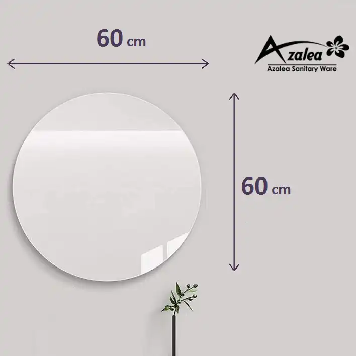 آینه آزالیا مدل گرد کد 60