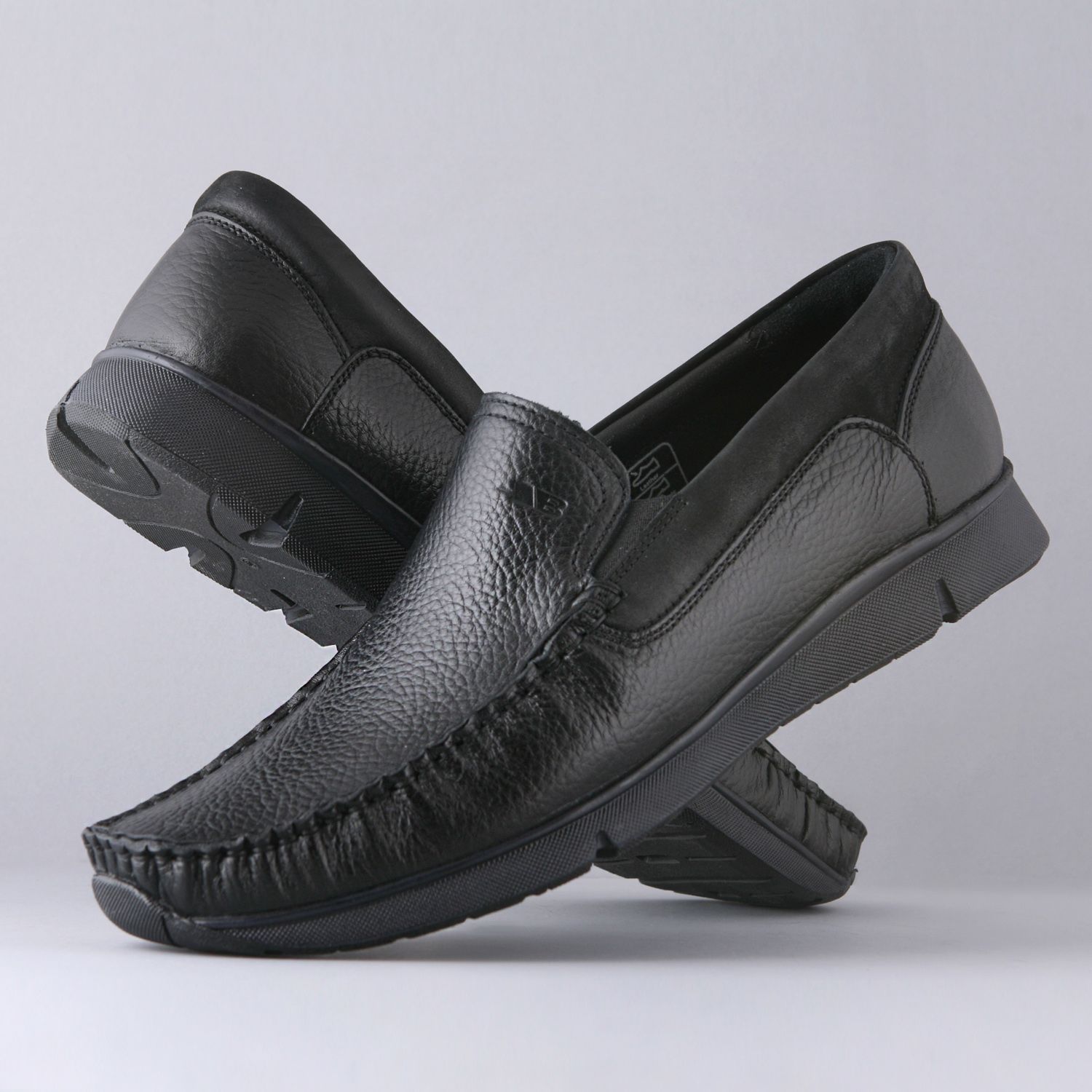 کفش کالج مردانه چرم یلسان مدل نویانmsk-NYN-526-GF -  - 4