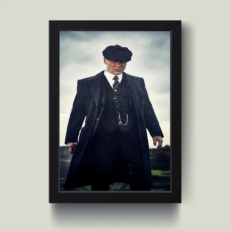 تابلو مدل دکوراتیو تام شلبی Peaky blinders کد G10-02