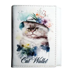 کیف پول دخترانه مدل CAT WL کد 2200