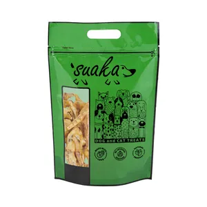 تشویقی سگ سوآکا مدل پای مرغ وزن 140 گرم