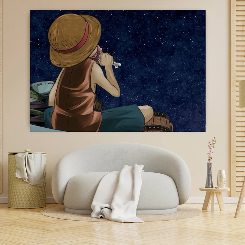 پوستر دیواری طرح انیمه وان پیس کد FP971