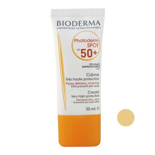کرم ضد آفتاب بایودرما مدل Photoderm SPOT حجم 30 میلی لیتر