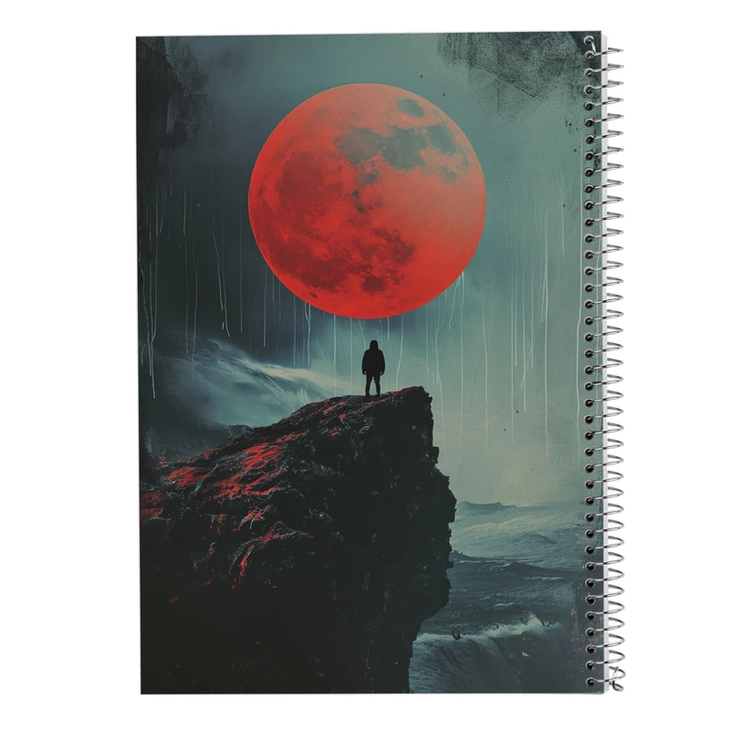 دفتر مشق 50 برگ مدوپد مدل ماه کد DF15469