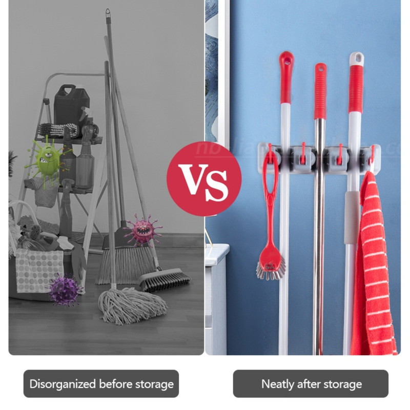 گیره نگهدارنده جارو و تی لیائو پرفکت لایف مدل 4Hooks