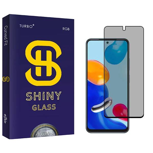 محافظ صفحه نمایش حریم شخصی آتوچبو مدل Shiny مناسب برای گوشی موبایل شیائومی Redmi Note 11 4G