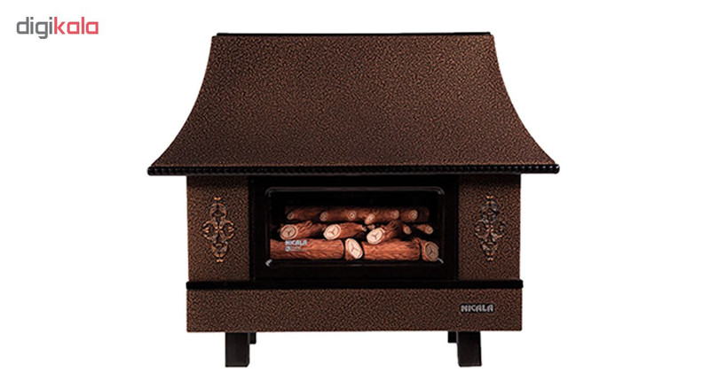 بخاری گازی شومینه ای نیک کالا مدل آذر MC24