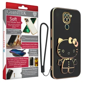 Guardtek Kitty Strap Cover for Xiaomi Redmi Note 9 4G