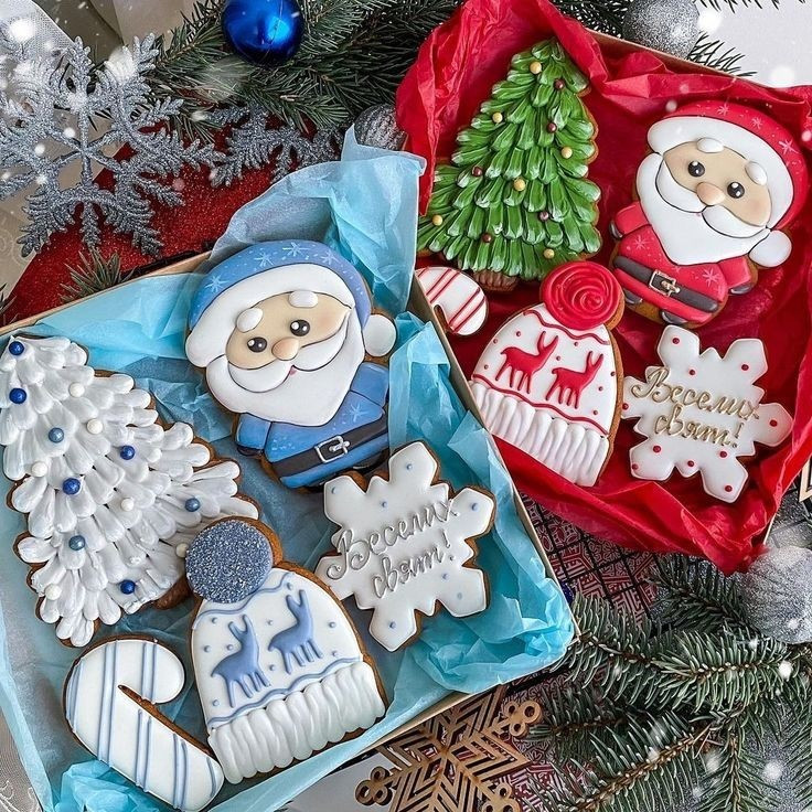 قالب شیرینی به گز مدل ست زمستانی مجموعه 6 عددی