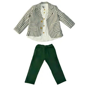 ست 3 تکه لباس رسمی پسرانه مدل P-1416