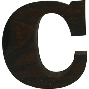 دکوری مدل حرف C چوبی