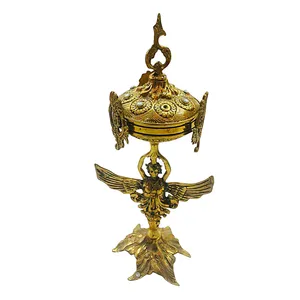 قندان برنجی مدل فرشته کد H-1272