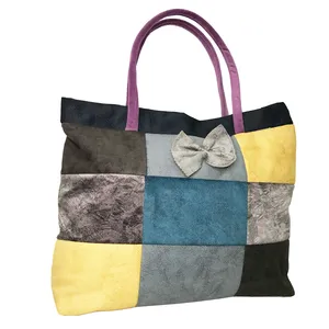 کیف پارچه ای طرح چهل تیکه مدل پاپیون کد 1