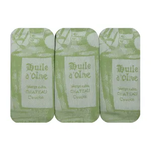 دستمال آشپزخانه آکیپک مدل Olive بسته 3 عددی
