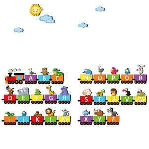 نقد و بررسی استیکر چوبی باروچین طرح قطار الفبای حیوانات توسط خریداران