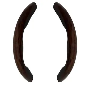 روکش فرمان طرح چوب قطعه سازان کبیر مدل FRM-ALLWOOD-30992 مجموعه 2 عددی
