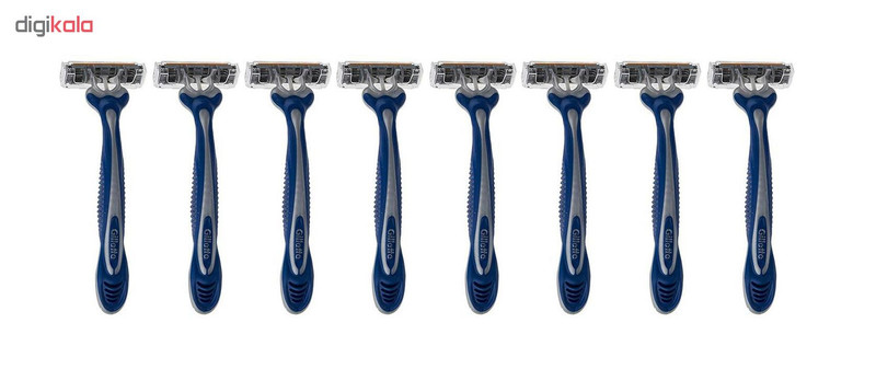 خود تراش مردانه ژیلت مدل Blue Simple 3 بسته 8 عددی خود تراش مردانه ژیلت مدل Blue Simple 3 بسته 8 عددی
