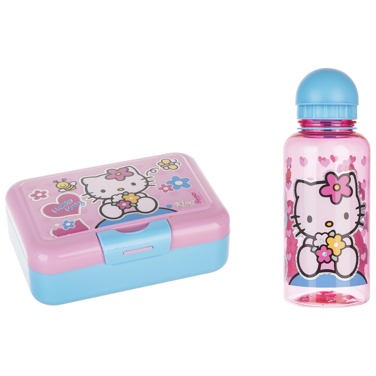 ست ظرف غذای کودک مدل Hello Kitty