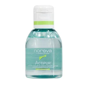 محلول پاک کننده آرایش نوروا سری Actipur مدل Micellar Water حجم 100 میلی لیتر