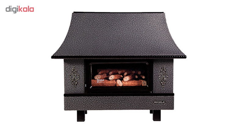 بخاری گازی شومینه ای نیک کالا مدل ثمین MC25