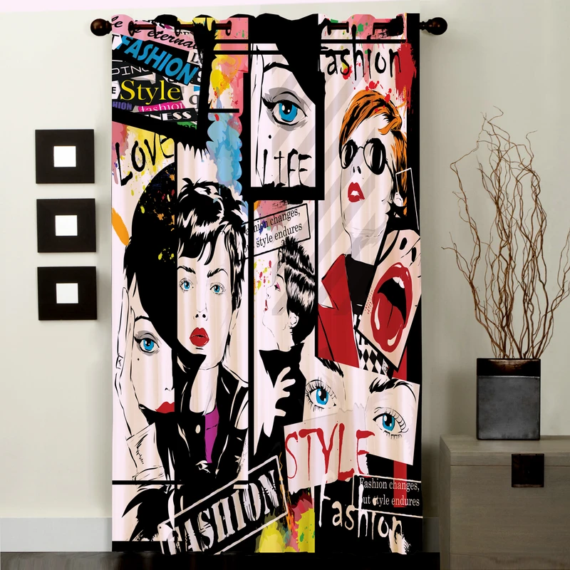 پرده مدل C1-50147 ارتفاع 290 سانتی متر