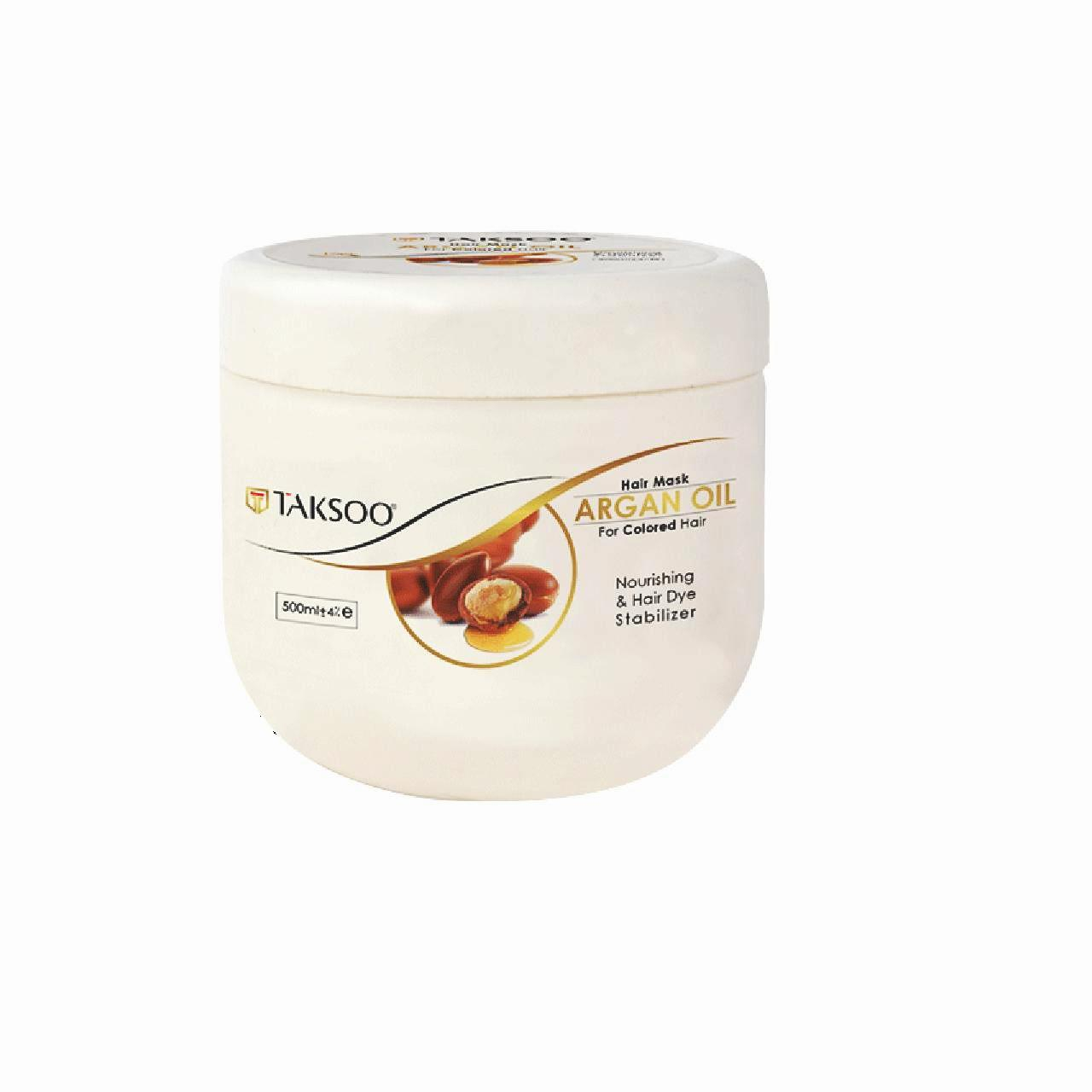 ماسک مو تکسو مدل argan oil حجم 500 میلی لیتر