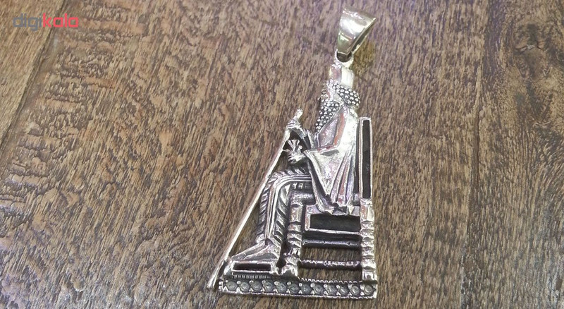 آویز گردنبند نقره کد 6955