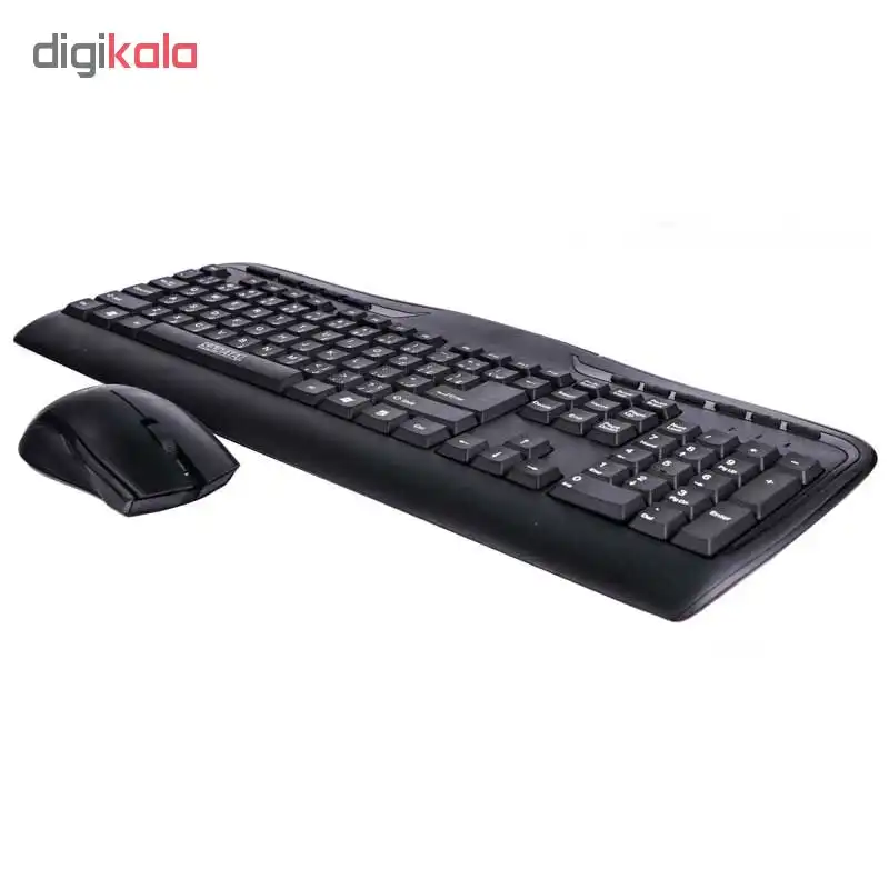 کیبورد و ماوس سادیتا مدل SKM-1554 با حروف فارسی