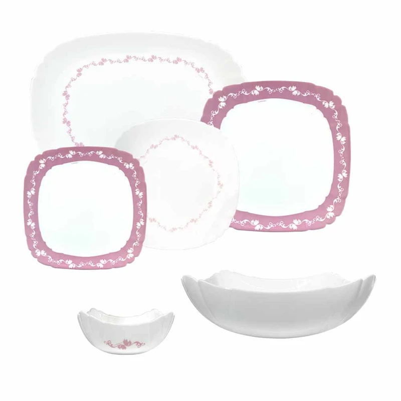 سرویس غذاخوری 26 پارچه 6 نفر لومینارک مدل ایس