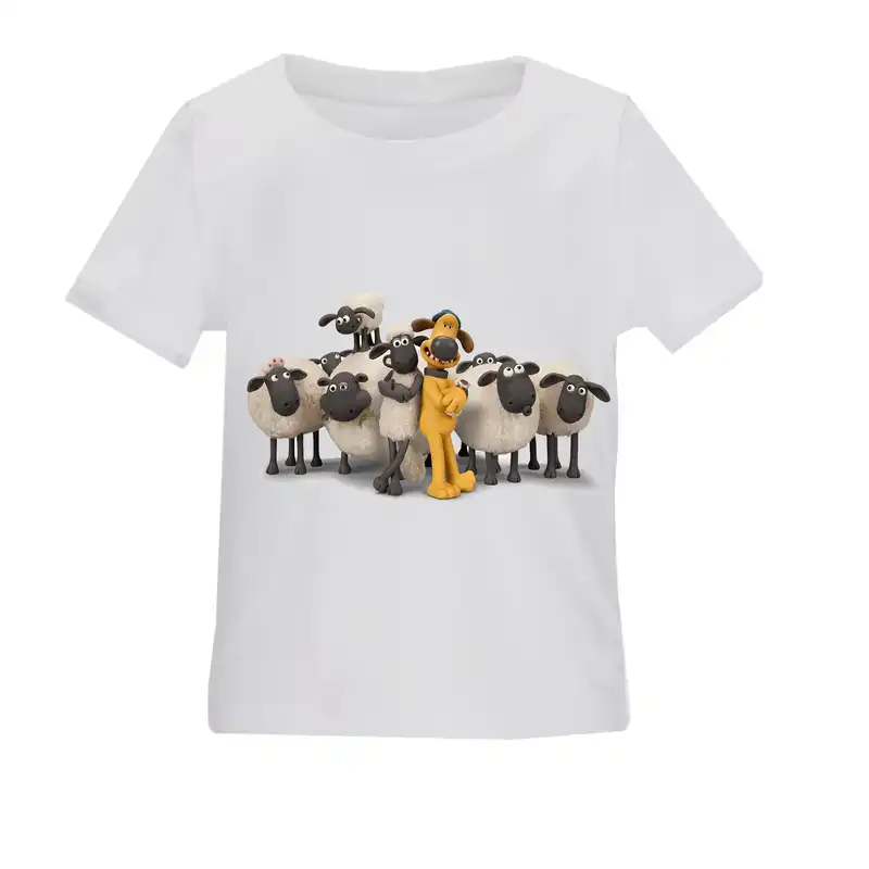 تی شرت بچگانه طرح بره ناقلا کد TSb166