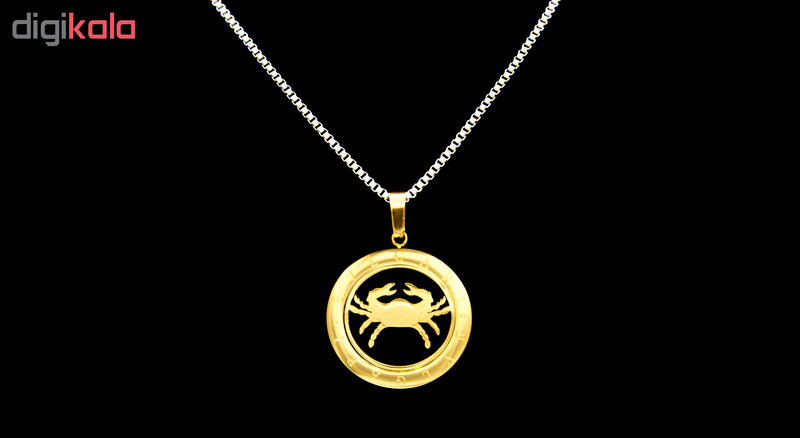 گردنبند طرح ماه تولد تیر کد 202004