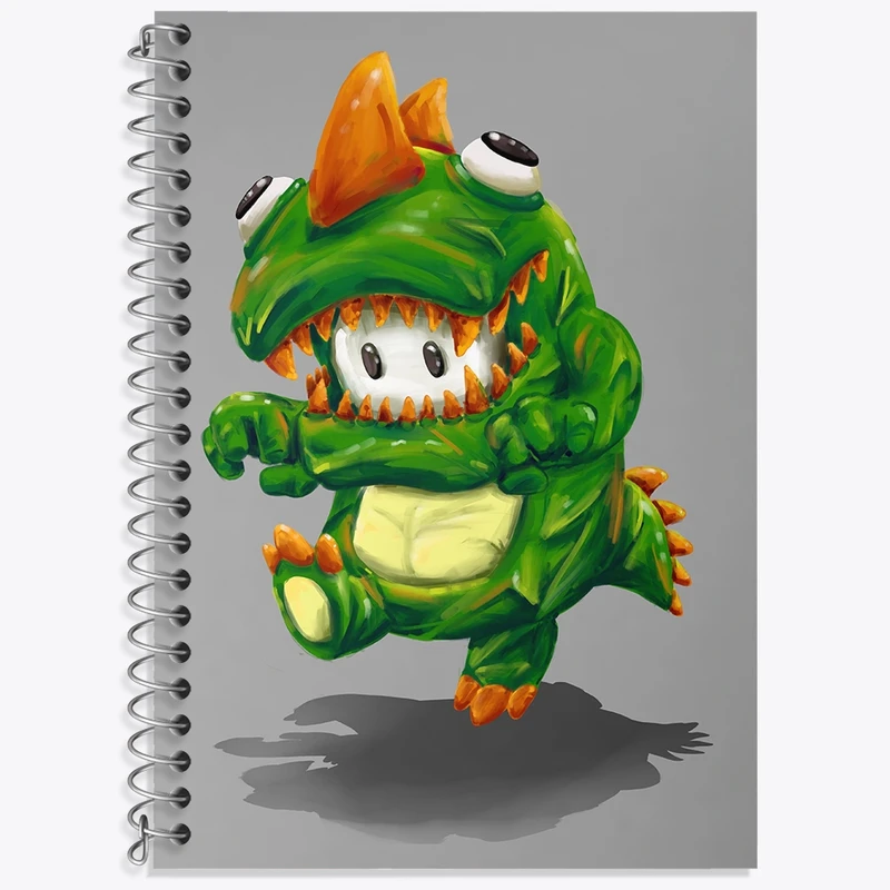 دفتر لغت 50 برگ خندالو طرح بازی فال گایز (Fall Guys) کد 32808