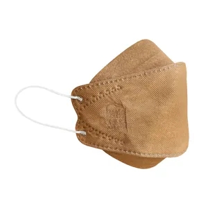 ماسک تنفسی بهسا مدل سه بعدی 3D-BSA-03-Brw بسته 3 عددی