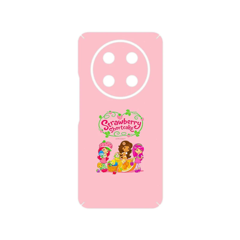 برچسب پوششی ماهوت مدل Strawberry Shortcake مناسب برای گوشی موبایل آنر X9c